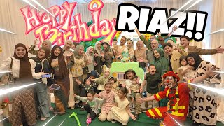 HAPPY 1ST BIRTHDAY RIAZ ALTAIR FULL SATU DEWAN [upl. by Atin]