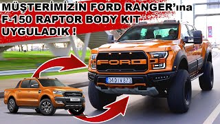 Müşterimizin Ford Rangerına F150 Raptor Body Kit Uyguladık  Yapım Aşaması [upl. by Roswell649]