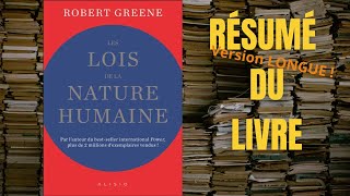 Résumé du livre quotLes Lois de la nature humainequot [upl. by Teresina]