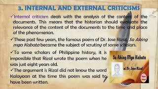 Chapter 2 DISCOURSING THE CONTENT AND CONTEXT OF SOME PRIMARY SOURCES IN PHILIPPINE HISTORY [upl. by Wenoa472]