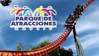 ⚠️ABISMO HD Parque De Atracciones De Madrid 2021 [upl. by Daffodil]