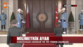 Cumhurbaşkanlığında Muhafız Askerlerine Milimetrik Ayar [upl. by Tedi]