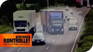 quotTodesstreckequot Autobahn 2 Polizei erwischt fahrlässige LKWFahrer  Achtung Kontrolle  kabel eins [upl. by Windzer837]