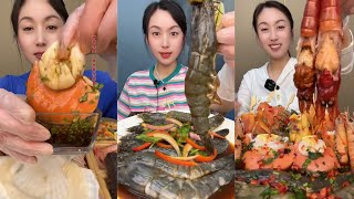 Yummy 134 Eat Oyster 🦪 🦪 Shrimp shrimp 🦐🦐 seafood 🦐 🦐  mukbang seafood yummyfood [upl. by Mlehliw169]