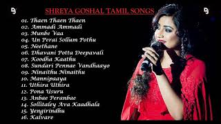 Shreya Ghoshal Tamil Hits  Shreya Ghoshal All Time Favourite Tamil Playlist Audio Jukebox DJ Beast [upl. by Annoyed]