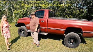 1998 dodge ram 2500 allison swap [upl. by Nirro368]