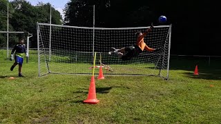 Goalkeeper training  drills U9U12 [upl. by Wilkie]