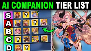 Ranking EVERY Character in Granblue Fantasy Relink from WORST to BEST  AI Companion Tier List [upl. by Milton387]