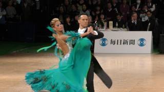 4K 2017 WDSF World Open Standard in Tokyo  Simone Segatori  Annette Sudol GER  TANGO [upl. by Etakyram]