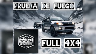 Ruta Parque Nacional ConguillíoParque Nacional China Muerta con nieve offroad 4runner [upl. by Terle]