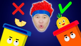 Peel amp Eat Healthy Fruits  D Billions Kids Songs [upl. by Painter]