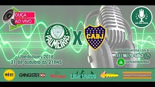 AO VIVO  Transmissão Palmeiras x Boca Jr [upl. by Sitruk487]