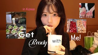 GRWMKorea Vlog 🥐一緒に韓国のコスメショップ、カフェに行こう🇰🇷‬🥢 [upl. by Conyers]