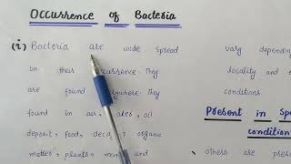 Occurence of bacteriaSize of bacteriaShapes of bacteria Class 11Chapter 6Easy discussion [upl. by Siravat]