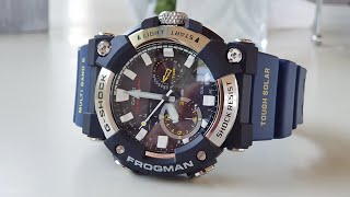 Casio GShock NEW FROGMAN GWFA10001A2JF  Модель 2020 года [upl. by Abra279]