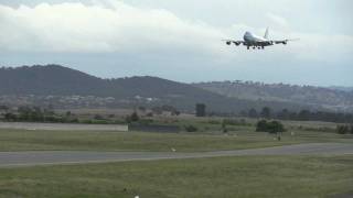 Air Force One Landing in Canberra [upl. by Capello794]