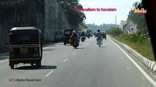 thiruvallam to kovalam new NH [upl. by Haslam]