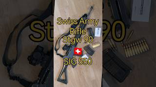 Swiss Army🇨🇭Rifle Stgw 90 SIG 550 [upl. by Faline]