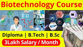 Biotechnology Course Details  Career In Biotechnology After 12th [upl. by Oluap580]