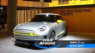 Mini Electric Concept  Salon de Francfort 2017 [upl. by Htebezile]