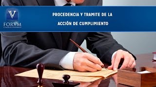 Procedencia y tramite de la acción de cumplimiento Derecho Público [upl. by Rutra]