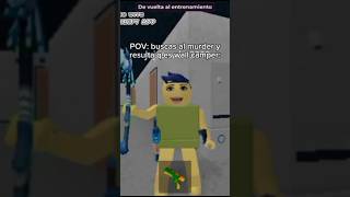 Me pasa 😭😭 roblox humor mm2 [upl. by Gleda]