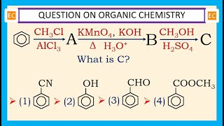 OQV NO – 335 Benzene reacts first with CH3Cl and then with KMnO4 and KOH [upl. by Twum]