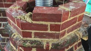 the fine art of brickwork  Octagonal Chimney Stacks [upl. by Fenn]