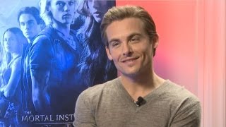 Kevin Zegers  The Mortal Instruments City of Bones Interview [upl. by Damien]