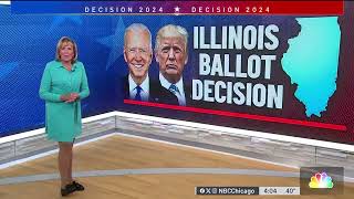 Illinois Election Board rules Trump can stay on primary ballot [upl. by Yarehs]