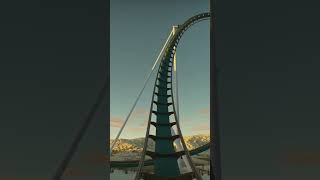 Eagle Crest Dive Coaster  Planet Coaster Highlights [upl. by Ottinger]