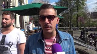 Interview Francesco Gabbani Italy 2017 at Eurovision in Concert [upl. by Abercromby]