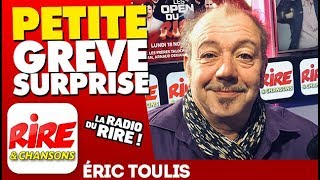 Petite grève surprise  Eric Toulis chante La chanson des grèves à la SNCF [upl. by Eenahs]