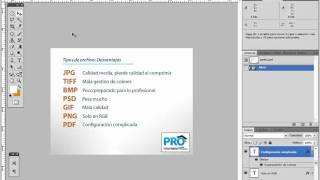 01  Curso de Photoshop  Tipos de archivo  Parte 1 [upl. by Ycrem]