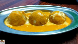 Malai Kofta in Tamil  Restaurant style Malai Kofta  Paneer Balls Curry  Creamy Kofta Curry [upl. by Yssej]