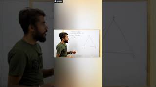 Properties of Isosceles triangle  Geometry Basics  Nitin Dhiman shorts [upl. by Yddur616]