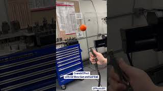 Coandă effect with Air Blow Gun and Golf Ball [upl. by Sollows491]