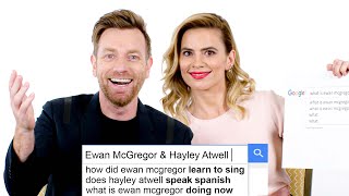 Ewan McGregor amp Hayley Atwell Answer the Webs Most Searched Questions  WIRED [upl. by Matuag]