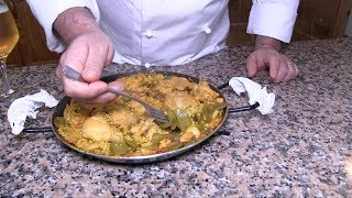 Paella Valenciana Ricetta Originale [upl. by Nirihs]