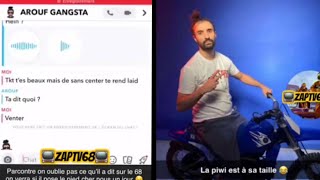 AROUF GANGSTA TRÈS ÉNERVÉ SE CLASH CONTRE ZAPTV68 [upl. by Alcinia]