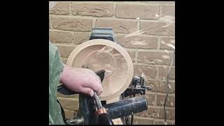 Short Shavings woodworking snackbowl satisfying [upl. by Rakabuba]