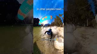 Paragliding landing inside braies lake gone wrong [upl. by Darice839]