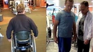 NeuroPhysics Training and Rehabilitation  Paralyzed Man Walks After 25 Years [upl. by Lorant438]