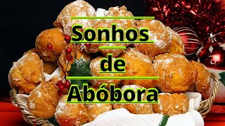 SONHOS de ABÓBORA doces e cremosos  Receita [upl. by Rogergcam]