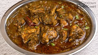 Gongura Chicken Recipe Simple amp Tasty Chicken Curry Sorrel Leaves Chicken Curry [upl. by Hoon]