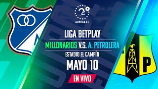 MILLONARIOS VS ALIANZA PETROLERA EN VIVO LIGA BETPLAY [upl. by Olmsted94]