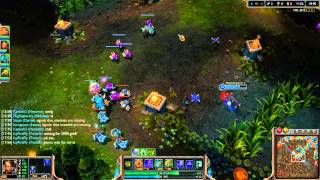 League of Legends gameplay Season 3 Mid AP Nidalee [upl. by Erda]