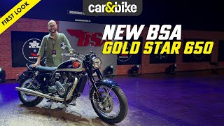 New BSA Gold Star 650 Walkaround  Launched At ₹ 299 Lakh [upl. by Rogozen]