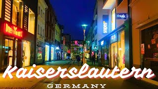 Kaiserslautern City walking tour  Germany  🇩🇪 [upl. by Casavant]