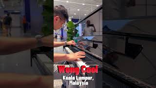 Playing Parodia Sonatina from DEEMO at Kuala Lumpur International Airport [upl. by Atela]